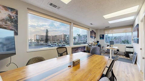 Furnished private office at Cocoa Beach Office